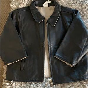 Gap Genuine Leather Reversible Coat